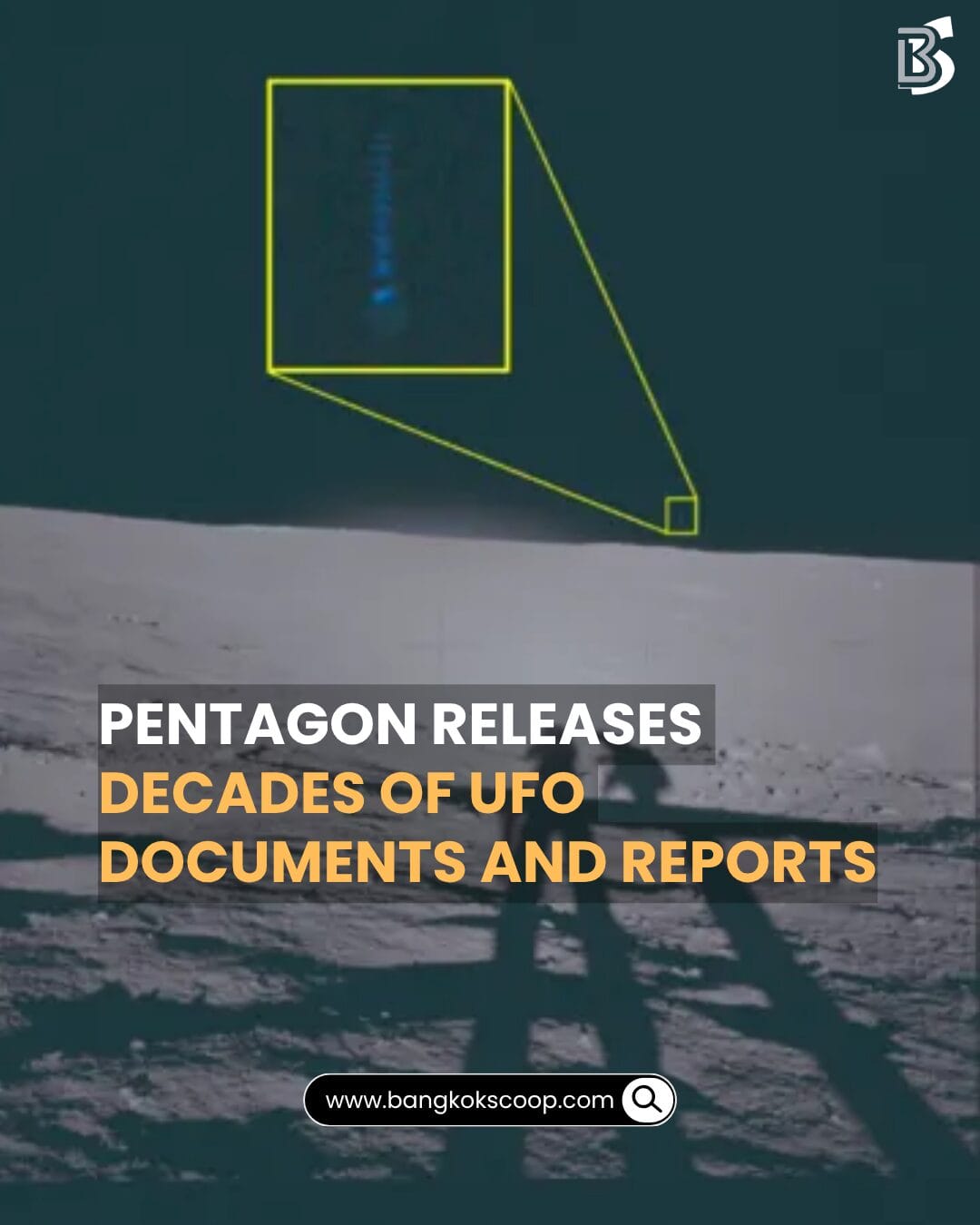 Pentagon Releases Decades of UFO Documents and Reports