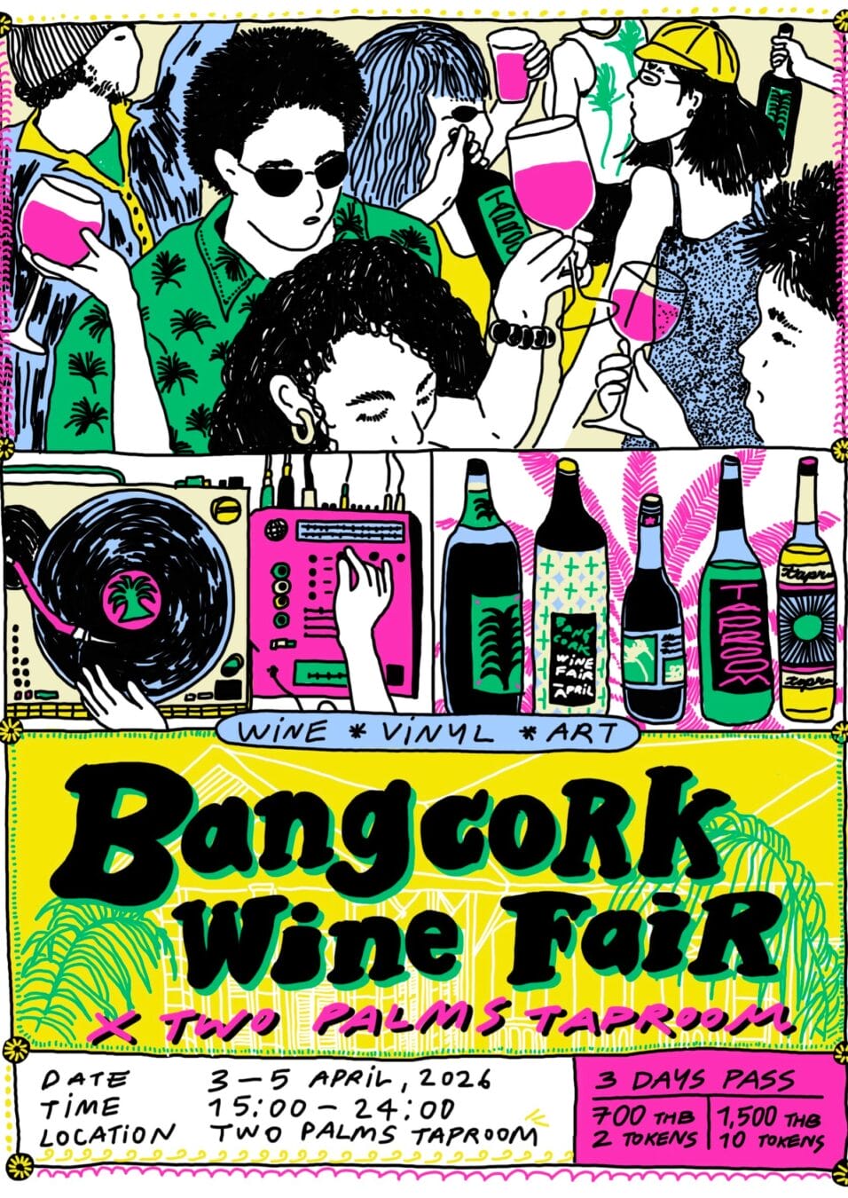 สายไวน์ห้ามพลาด Bangcork Wine Fair 3–5 เม.ย.นี้