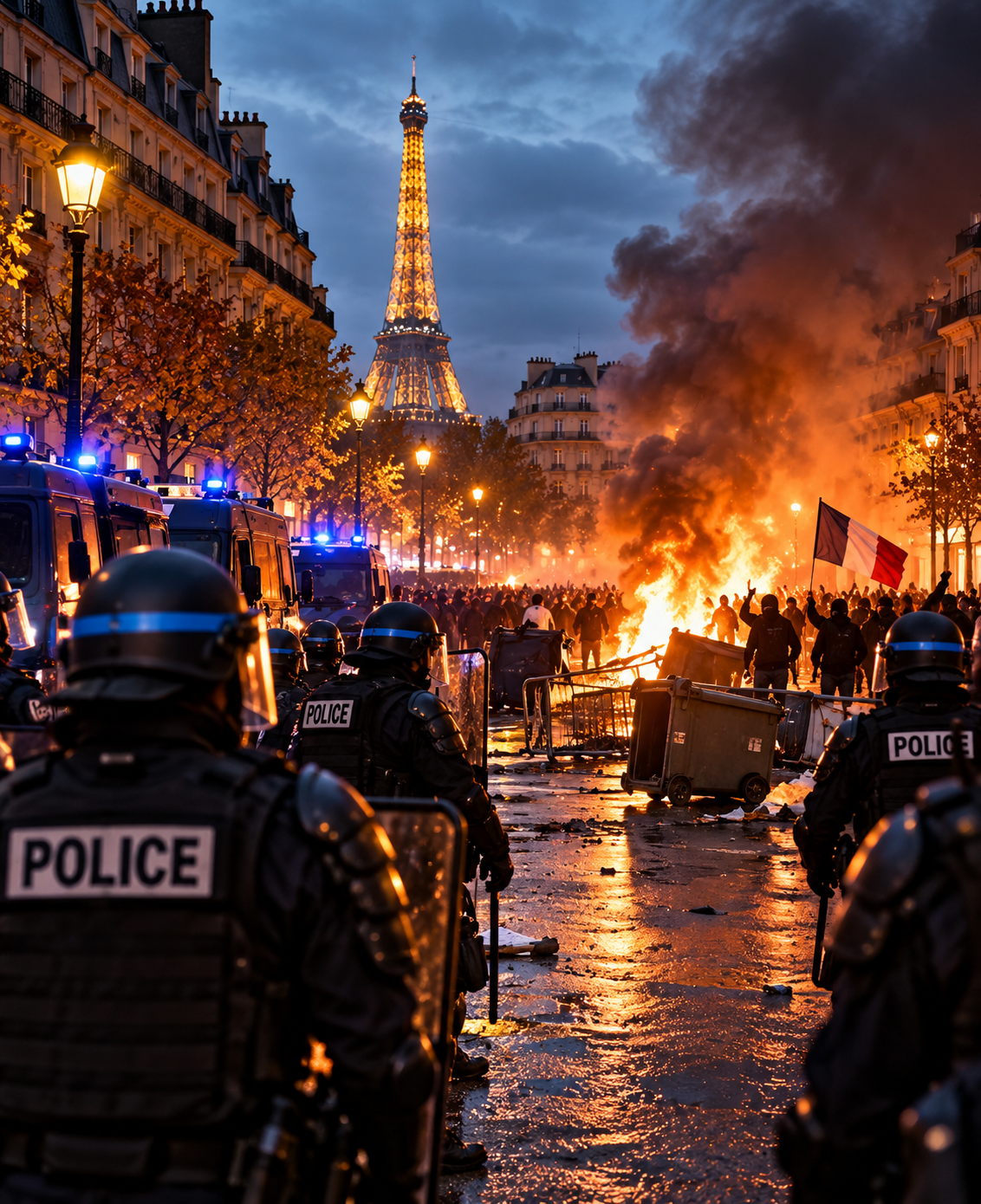 France imposes curfews in Paris and other cities after weekend riots