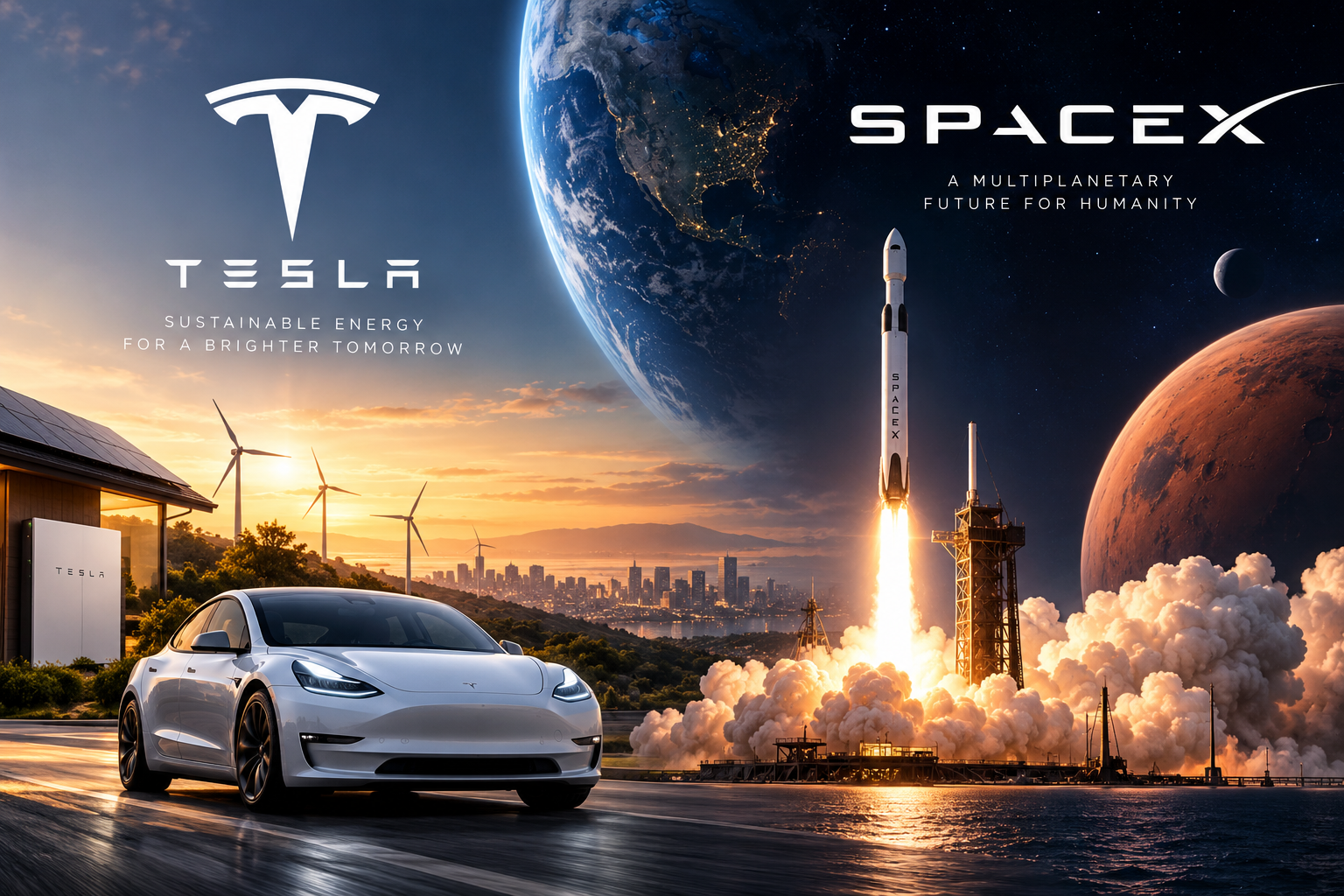 Tesla and SpaceX form special committees to discuss possible merger, Musk says